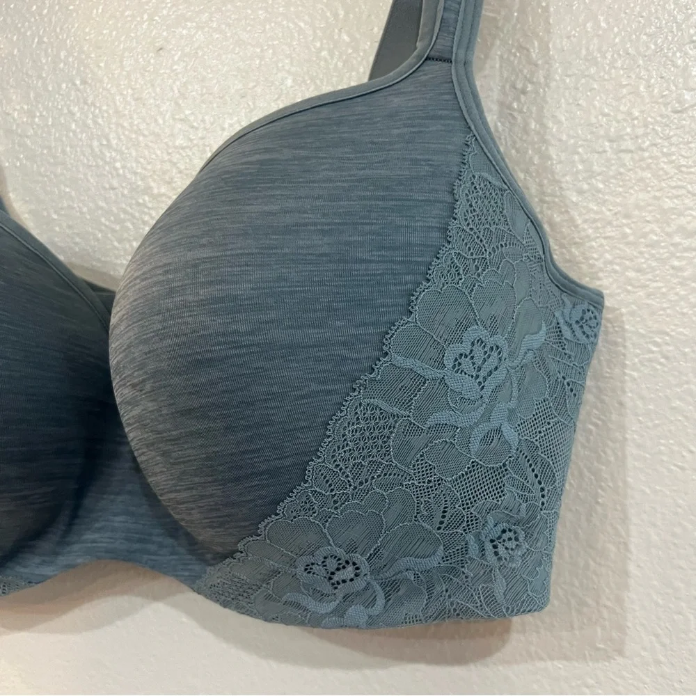 Cacique Lane Bryant Lightly Lined Smooth Balconette Underwire Bra sz 40DDD NWOT - Picture 3 of 6